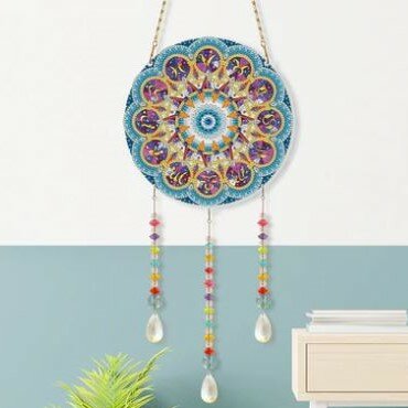 Diamond Painting Windgong (Wind Chimes) - Mandala aan muur