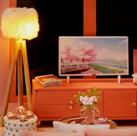 Mini Dollhouse - Appartement - Sweet Angel televisie