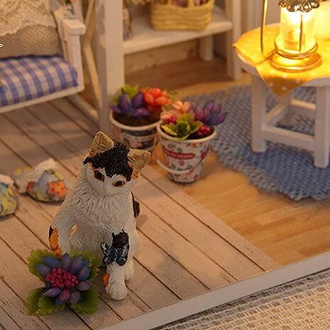 Mini Dollhouse - Shop - Kitten Diary foto van kat