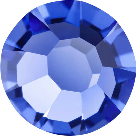 Blue Violet HF 20320 SS6 - Preciosa hotfix steentjes Chaton Rose Maxima  
