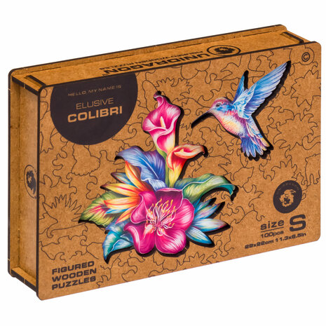 Puzzel Elusive Kolibrie / Ongrijpbare Colibri Small verpakking