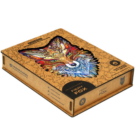 Puzzel Fiery Fox / Vurige Vos King Size verpakking