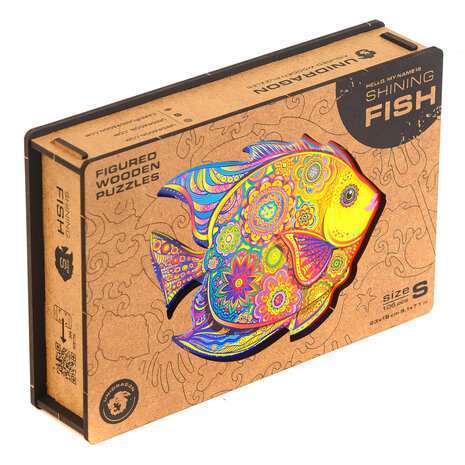 Puzzel Shining Fish / Glanzende Vis Small met verpakkingsdoos