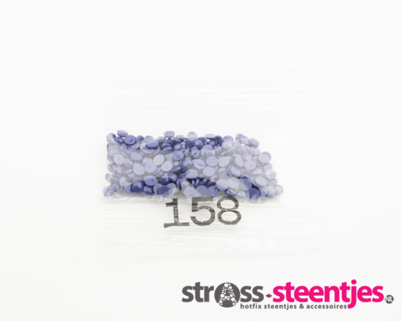 Diamond Painting - Losse ronde steentjes kleurcode 158 met logo