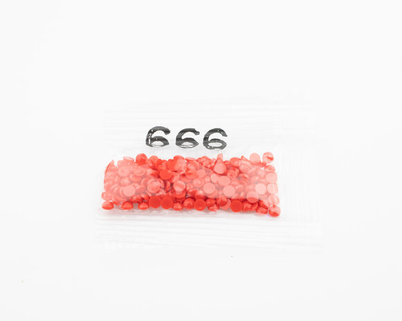 Diamond Painting - Losse ronde steentjes kleurcode 666