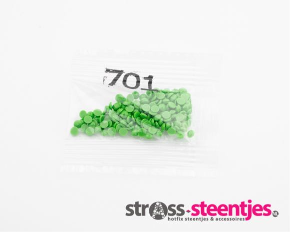 Diamond Painting - Losse ronde steentjes kleurcode 701 met logo