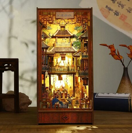 Book Nook - mini 3D wereld - Chinese Ancient Town voorkant