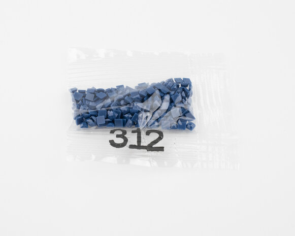 Diamond Painting - Losse vierkante steentjes kleurcode 312