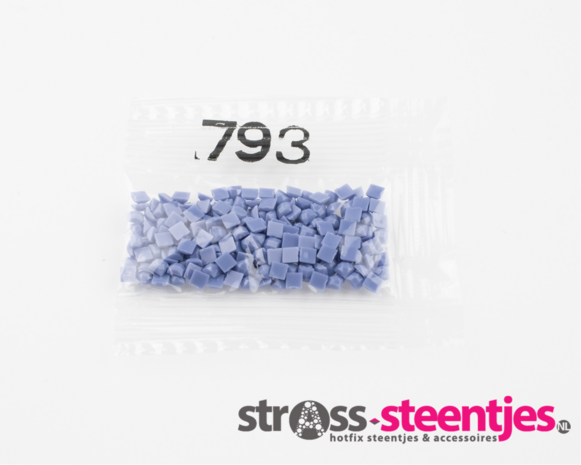 Diamond Painting - Losse vierkante steentjes kleurcode 793 met logo