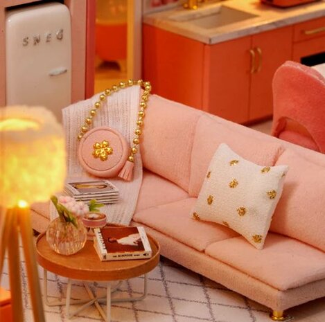 Mini Dollhouse - Appartement - Sweet Angel hoekbank