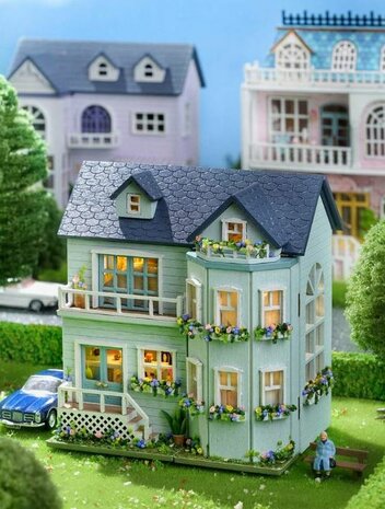 Mini Dollhouse - Villa - Warm House voorkant