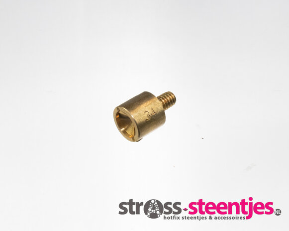 Hotfix applicator opzetstukje tip ss34 met logo