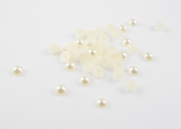 Non-Hotfix Parels Crème 8 mm (SS40) per 10 gram (ca. 70 stuks)