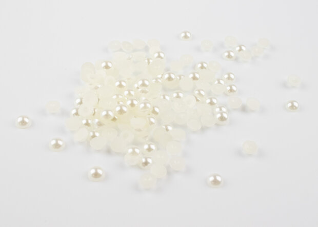 Non-Hotfix Parels Crème 5 mm (SS20) per 10 gram (ca. 280 stuks)