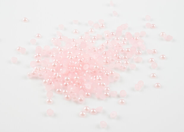 Non-Hotfix Parels Licht Roze 3 mm (SS12) per 10 gram (ca. 1000 stuks)