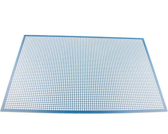 Hotfix patroonplaat SS10 blauw 19,5x30 cm