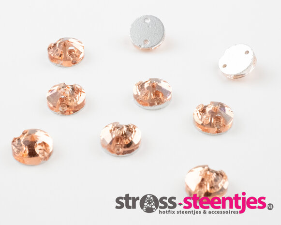 Naaistenen Rivoli Light Peach (8mm)