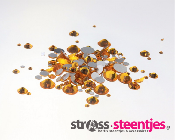 Topaz SS 34 Superior Glamour kwaliteit non-hotfix plakstenen 