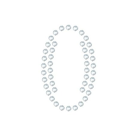 Cijfer 0 - Preciosa Transfer - Chaton Rose MAXIMA HF (ss6) Crystal