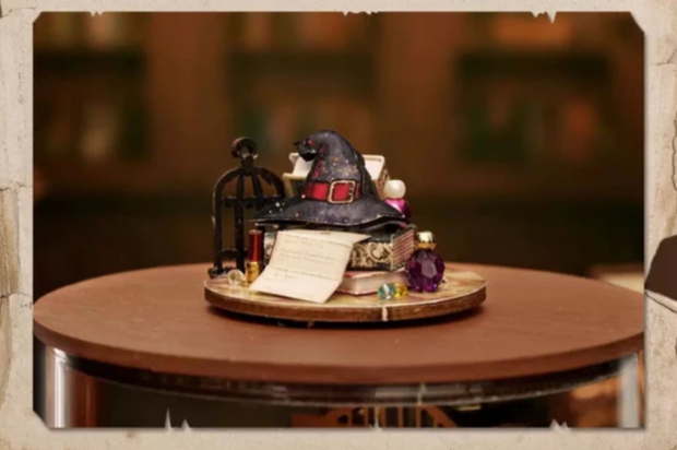 Dream Bottle Series - Magic House - Mini Dollhouse detail deksel