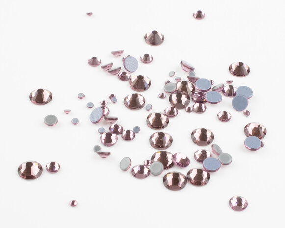 Light Amethyst SS12 Superior Glamour kwaliteit Hotfix steentjes zonder logo