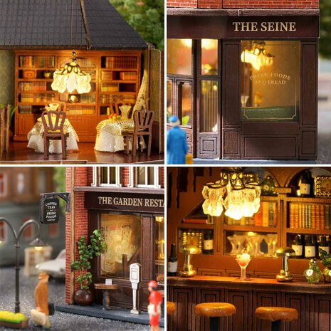 Mini Dollhouse - Corner Restaurant details