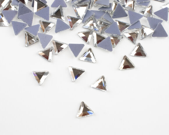 Driehoekje 7 mm Crystal Hotfix Rhinestones Figuren Superior (2063)