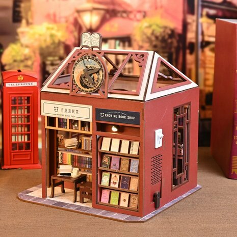 Mini Dollhouse - Shop - Bookstore sfeerfoto