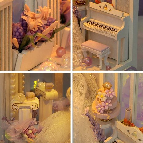 Book Nook - mini 3D wereld - The Fragrance of Eternity detailfoto