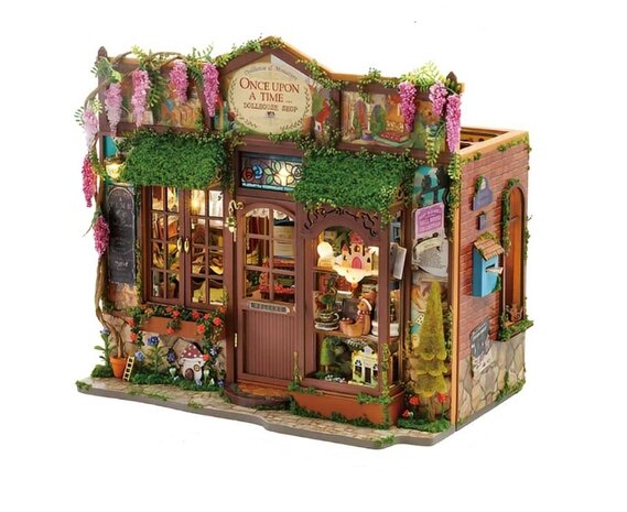 Mini Dollhouse - Shop - Fairy Tale Wonderhouse zijaanzicht