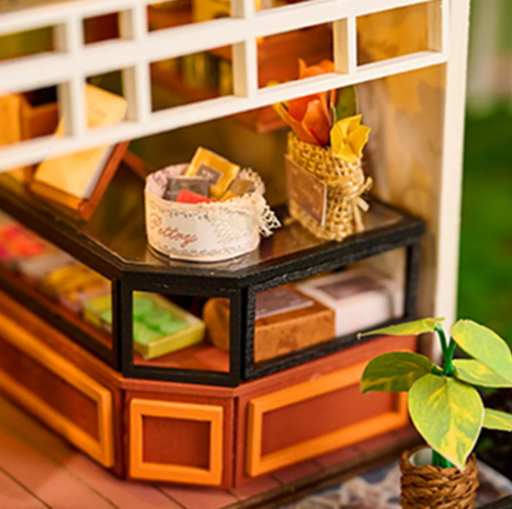 Mini Dollhouse - The Duchess's Tearoom toonbank