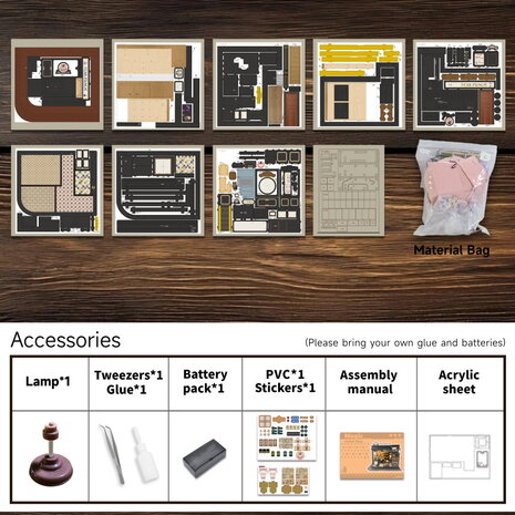 Mini Dollhouse - Shop - Magic Coffee Shop Star Punch gebruiksaanwijzing