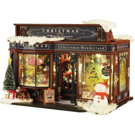 Mini Dollhouse - Shop - Christmas Wonderland