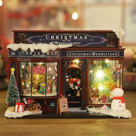 Mini Dollhouse - Shop - Christmas Wonderland sfeerfoto