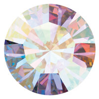 Crystal AB SS16 Preciosa Pointed Back Rhinestones vooraanzicht