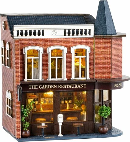 Mini Dollhouse - Corner Restaurant