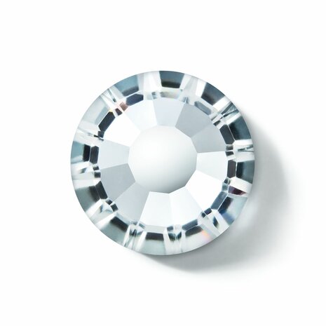 Silver Aquamarine HF 60001 (SS20) - Preciosa hotfix steentjes Chaton Rose Maxima 3
