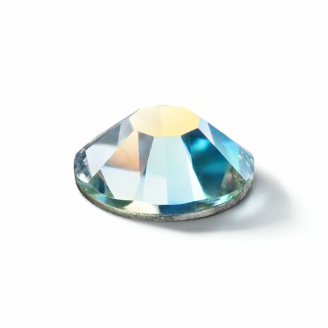 Silver Aquamarine AB HF 60001 (SS20) - Preciosa hotfix steentjes Chaton Rose Maxima 2