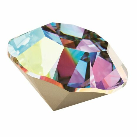 Crystal AB SS12 Preciosa Pointed Back Rhinestones