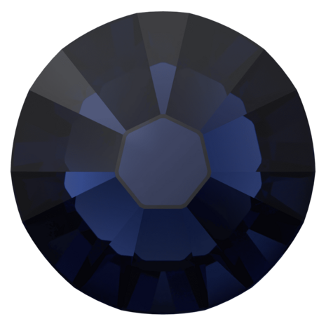 Dark Indigo (288) SS8 - Swarovski Xilion Rose 2038 Hotfix Flatback per 144 stuks