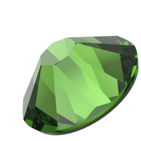 Fern Green (291) SS6 - Swarovski Xilion Rose 2038 Hotfix Flatback per 144 stuks