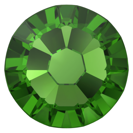 Fern Green (291) SS10 - Swarovski Xilion Rose 2038 Hotfix Flatback per 144 stuks