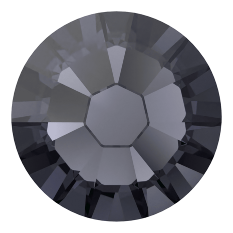 Graphite (253) SS8 - Swarovski Xilion Rose 2038 Hotfix Flatback per 144 stuks