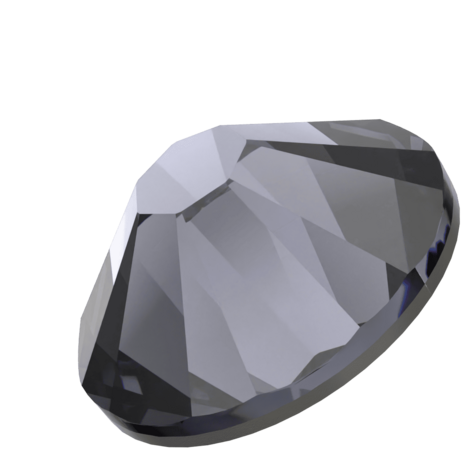 Graphite (253) SS10 - Swarovski Xilion Rose 2038 Hotfix Flatback per 144 stuks