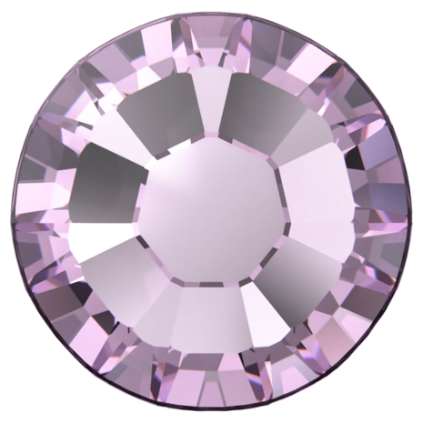 Light Amethyst (212) SS8 - Swarovski Xilion Rose 2038 Hotfix Flatback per 144 stuks