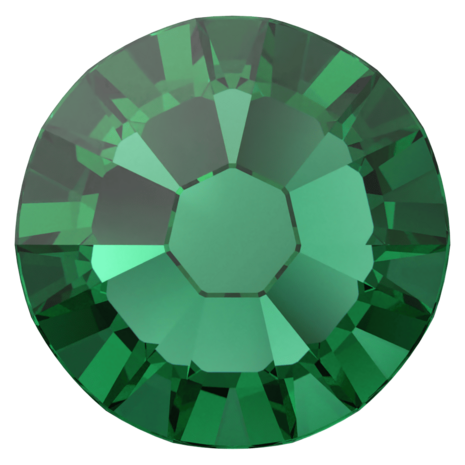 Majestic Green (336) SS6 - Swarovski Xilion Rose 2038 Hotfix Flatback per 144 stuks