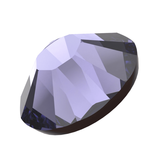 Tanzanite (539) SS6 - Swarovski Xilion Rose 2038 Hotfix Flatback per 144 stuks