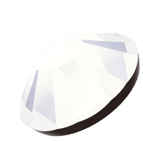 White Opal (234) SS6 - Swarovski Xilion Rose 2038 Hotfix Flatback per 144 stuks