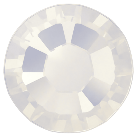White Opal (234) SS8 - Swarovski Xilion Rose 2038 Hotfix Flatback per 144 stuks