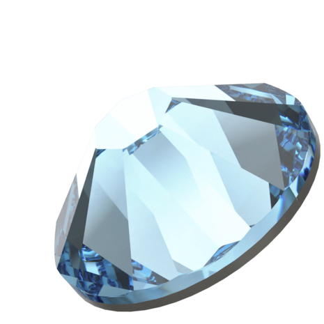 Aquamarine (202) SS5 - Swarovski Xilion Rose 2058 Non-Hotfix per 144 stuks